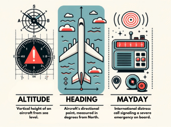 Common Aviation Terms Infographic