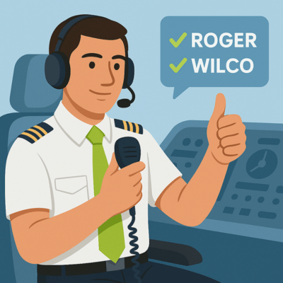 Símbolos Roger y Wilco